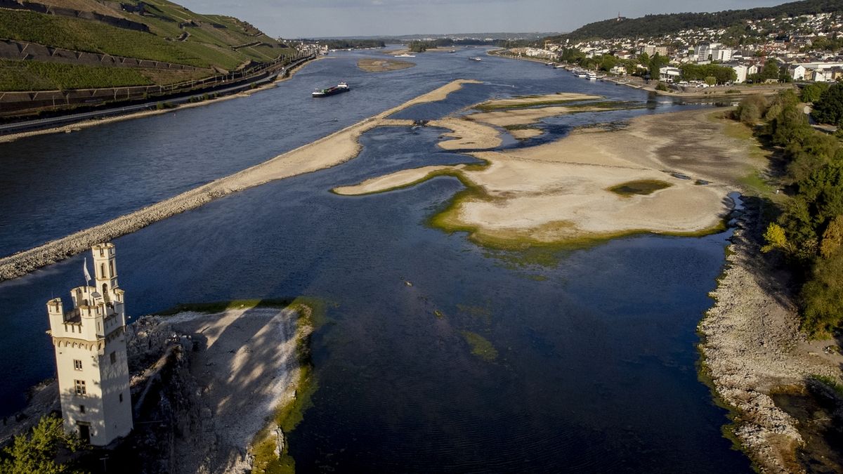 Letní vedra ničí řeky v Evropě